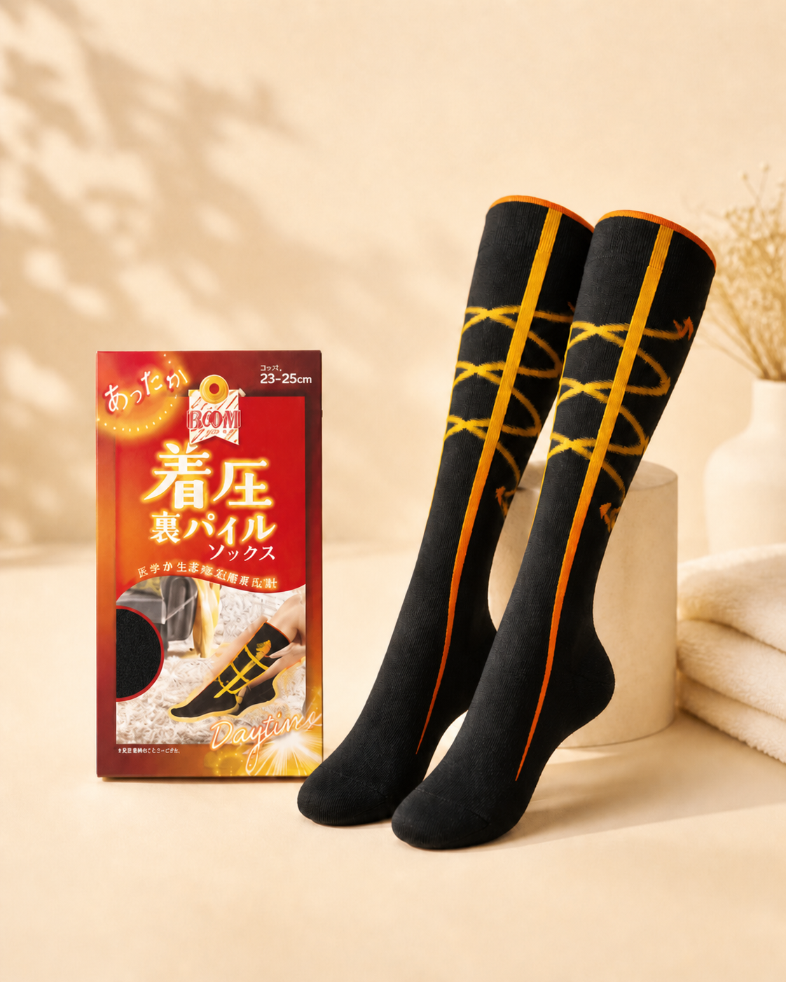 昼用着圧裏パイルソックス 商品画像